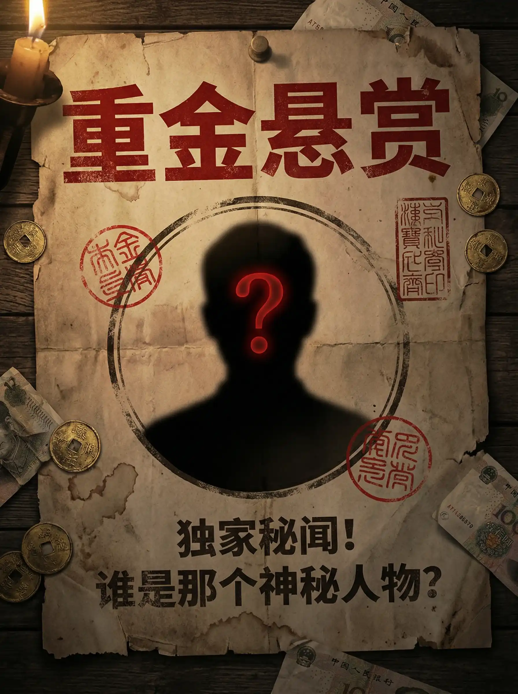人体艺术 - 重金悬赏线索征集令